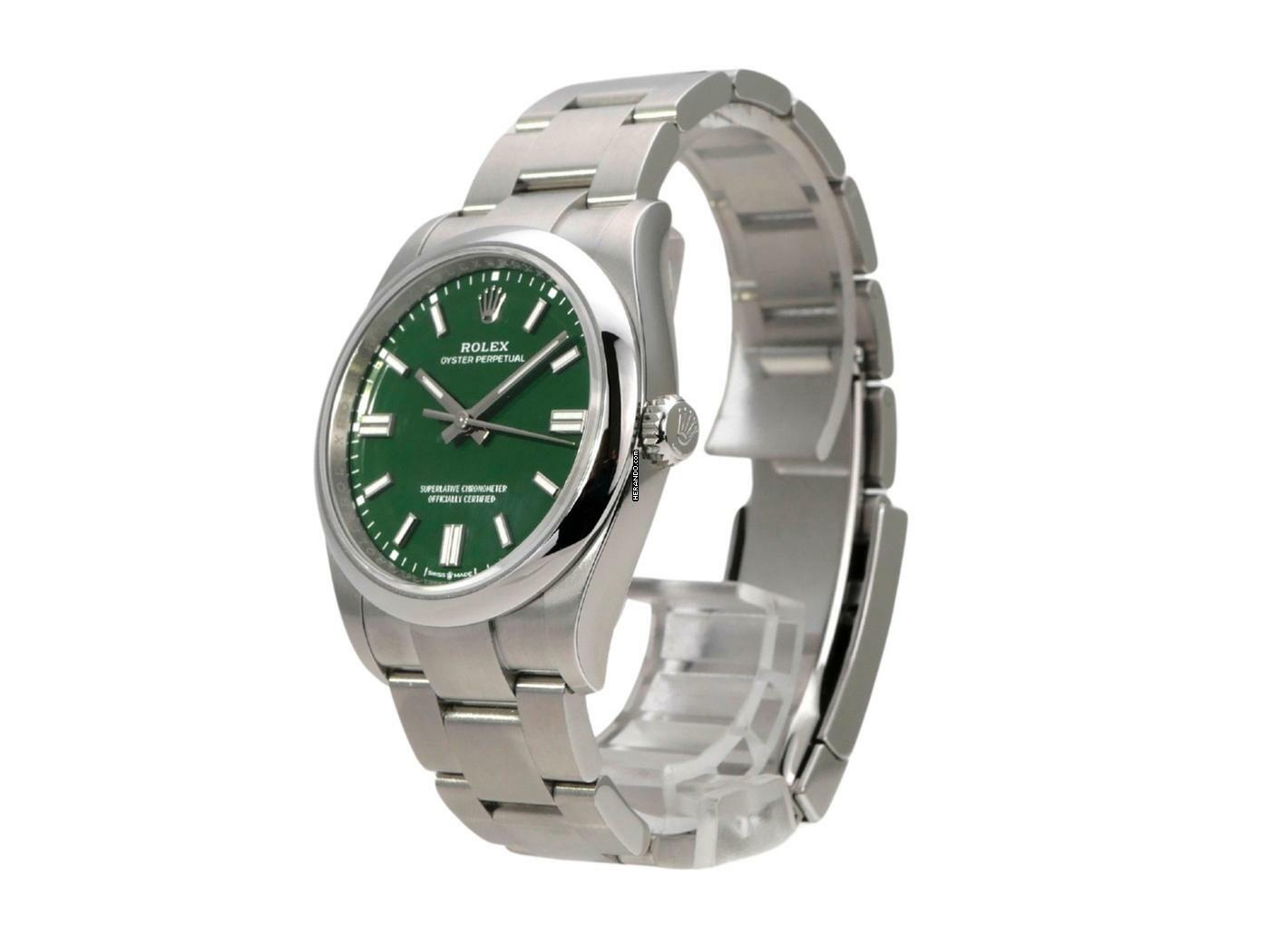 Rolex Oyster Perpetual 36 Grün 126000
