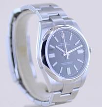 Thumbnail von Rolex Oyster Perpetual 41 schwarz Dial Rehaut black 41mm 124300 B+P