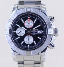 Thumbnail von Breitling Super Avenger II Chronograph 48mm Stahl black Dial Automatic B+P Top