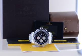 Thumbnail von Breitling Super Avenger II Chronograph 48mm Stahl black Dial Automatic B+P Top