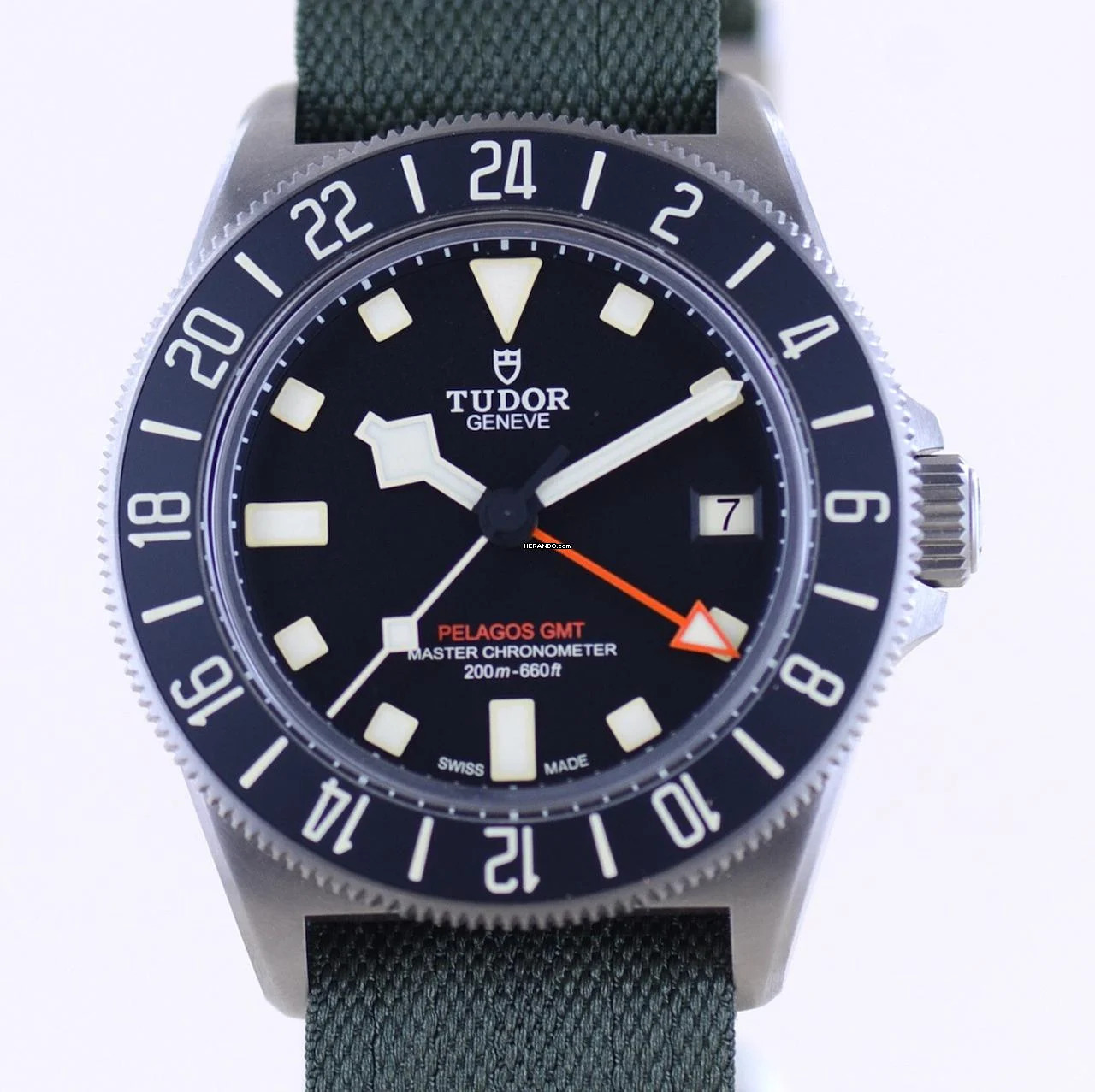 Tudor Pelagos FXD GMT Black Titan 2024 Date B+P METAS Manufakturwerk Top