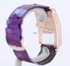 Thumbnail von Franck Muller Long Island 18K Roségold Diamond Case Arabic Dial no Date Big Size