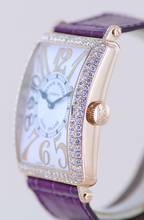 Thumbnail von Franck Muller Long Island 18K Roségold Diamond Case Arabic Dial no Date Big Size