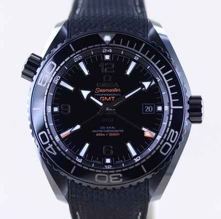  Omega Seamaster Planet Ocean Deep Black Planet Ocean 600M GMT Keramik 45,5 mm Cal. 8906 B+P 
