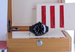 Thumbnail von Omega Seamaster Planet Ocean Deep Black Planet Ocean 600M GMT Keramik 45,5 mm Cal. 8906 B+P