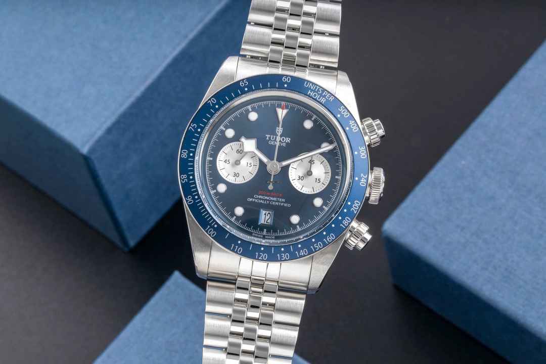  Tudor Black Bay Chrono Stahl Automatik Boutique Edition Ref.79360B-0002 B&P 2024 