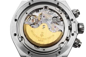 Thumbnail von Vacheron Constantin Overseas Chronograph Stahl Automatik 49150/B01A-9097 B&P