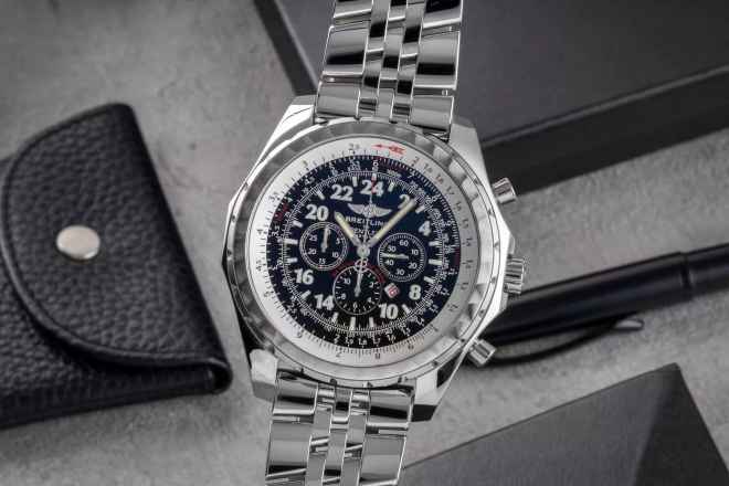  Breitling Bentley Le Mans Ltd Edition Stahl Automatik Ref. A22362-305 B&P 2003 