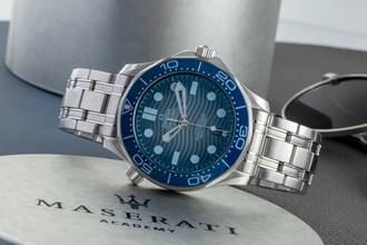 Thumbnail von Omega Seamaster Diver 300 M Stahl Automatik Summerblue Ref 210.30.42.20.03.003 B&P 2025