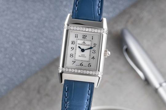  Jaeger-LeCoultre Reverso Lady Diamanten Edelstahl Damen Ref. Q2658120 265.8.08 