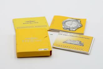 Thumbnail von Breitling Colt GMT Black Dial Edelstahl Automatik Herren Ref A32350 Papiere 2010