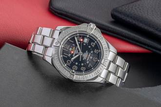 Thumbnail von Breitling Colt GMT Black Dial Edelstahl Automatik Herren Ref A32350 Papiere 2010