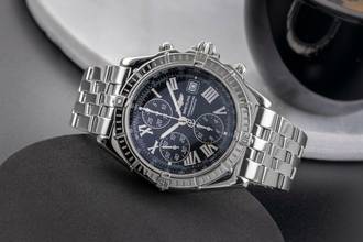 Thumbnail von Breitling Crosswind Chronograph Stahl Automatik Herrenuhr Ref. A13355