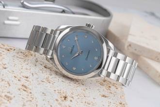 Thumbnail von Omega Seamaster Aqua Terra Stahl Quarz Damenuhr Ref. 220.10.28.60.53.001 Papiere 2018