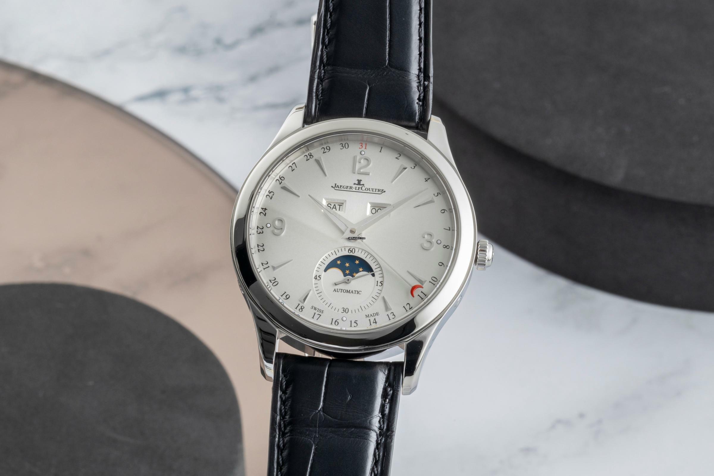 Jaeger-LeCoultre Master Calendar Automatik Edelstahl Herrenuhr Ref. Q1558420