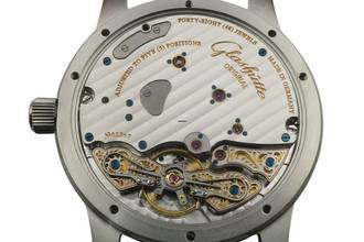 Thumbnail von Glashütte Original PanoReserve Edelstahl Handaufzug Herrenuhr Ref. 65-01-02-02-04 B&P