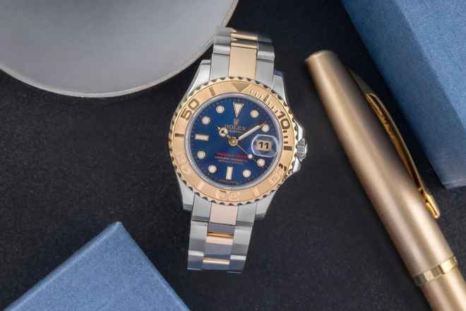  Rolex Yacht-Master 29 Stahl / Gold Automatik Damenuhr Ref. 169623 Papiere 2007 