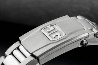 Thumbnail von Glashütte Original Seventies Chronograph Panoramadatum Stahl Automatik Herrenuhr Ref. 1-37-02-01-02-70