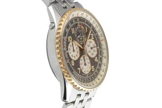 Thumbnail von Breitling Navitimer Chronograph Stahl / Gold Automatik Herrenuhr Ref. D33030