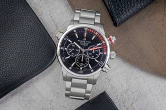 Thumbnail von Maurice Lacroix Pontos S Chronograph Stahl Automatik Ref. PT 6018-SS002-330-1 B&P