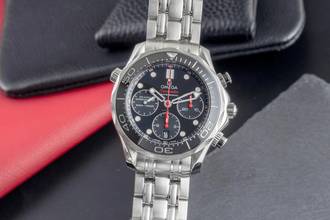 Thumbnail von Omega Seamaster Diver 300 M Chronograph Stahl Automatik Herrenuhr Ref. 212.30.42.50.01.001
