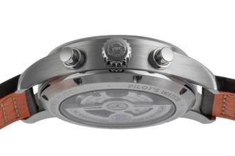 Thumbnail von IWC Fliegeruhr Chronograph Pilot Chronograph Green Stahl Automatik Herrenuhr Ref. IW388103 B&P 2021