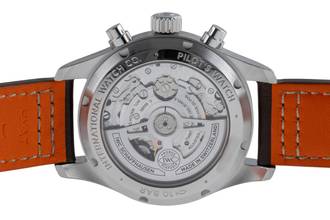 Thumbnail von IWC Fliegeruhr Chronograph Pilot Chronograph Green Stahl Automatik Herrenuhr Ref. IW388103 B&P 2021