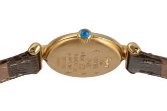 Thumbnail von Cartier Colisée must de Cartier Vermeil Silber Damenuhr Ref. 590002 mit Papieren