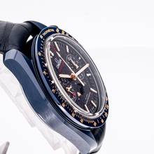 Thumbnail von Omega Speedmaster Moonphase Moonwatch 44 Blue – 304.93.44.52.03.002 – like NEW – 2023 Full Set