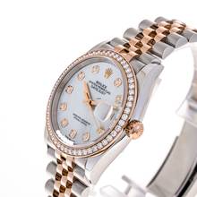 Thumbnail von Rolex Datejust 36 Mother of Pearl – Factory Diamonds – 126281RBR – like NEW – 2025 Full Set
