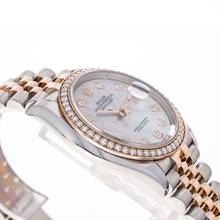 Thumbnail von Rolex Datejust 36 Mother of Pearl – Factory Diamonds – 126281RBR – like NEW – 2025 Full Set