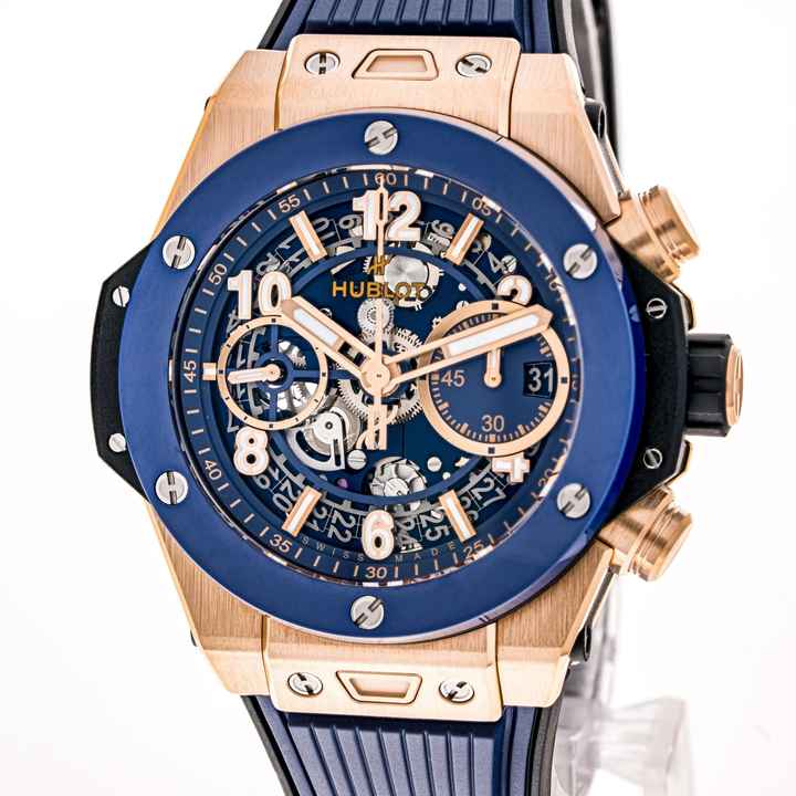 Hublot Big Bang Unico King Blue 42mm – 441.OL.5181.RX – like NEW– 2022 Full Set 