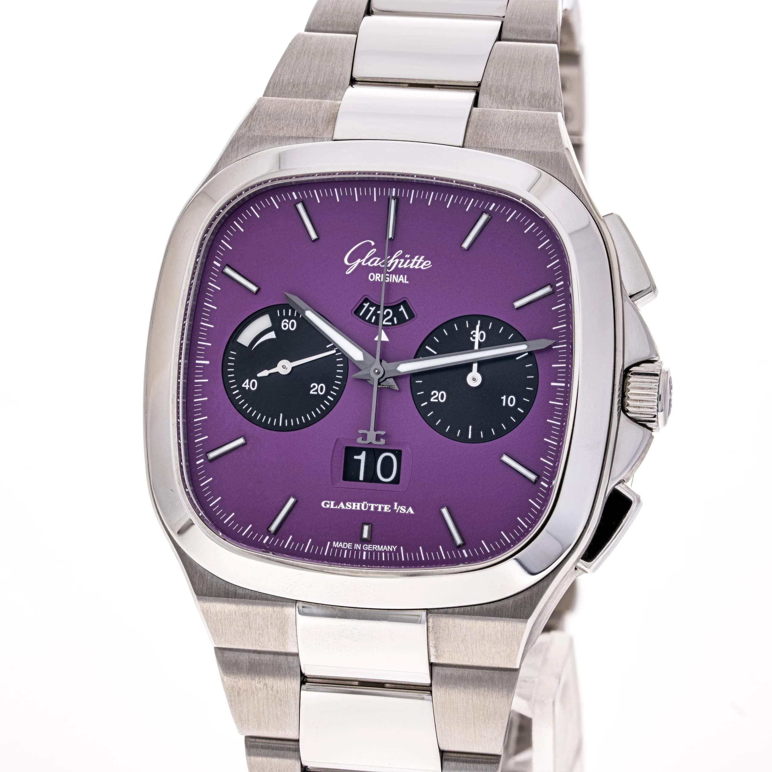 Glashütte Original Seventies Chronograph Panoramadatum Chrono Panoramadatum – 1 of 100 – 1-37-02-20-02-70 – NEW & Unworn – 25 Full Set