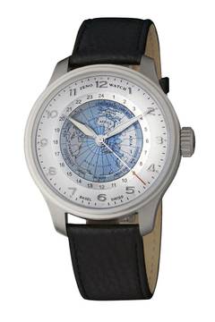  Zeno-Watch Basel OS Polar Worldtimer white 