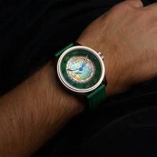 Thumbnail von Zeno-Watch Basel OS Polar Worldtimer green