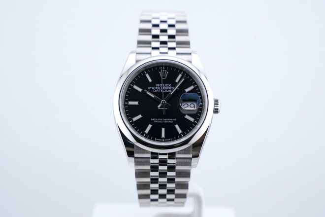  Rolex Datejust 36 36MM Jubilee UNWORN Black Dial Box+Papers 126200 2025 