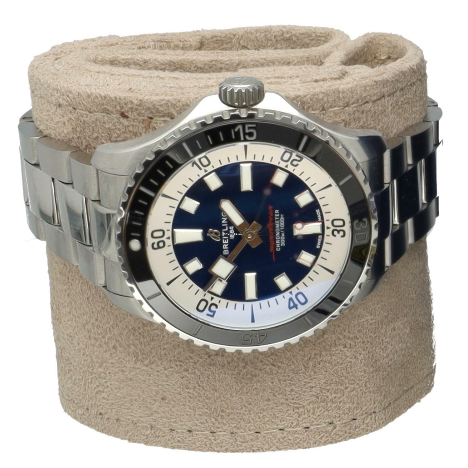 Thumbnail von Breitling Superocean 44 Automatic 44 Full Set Extra Rubber Strap