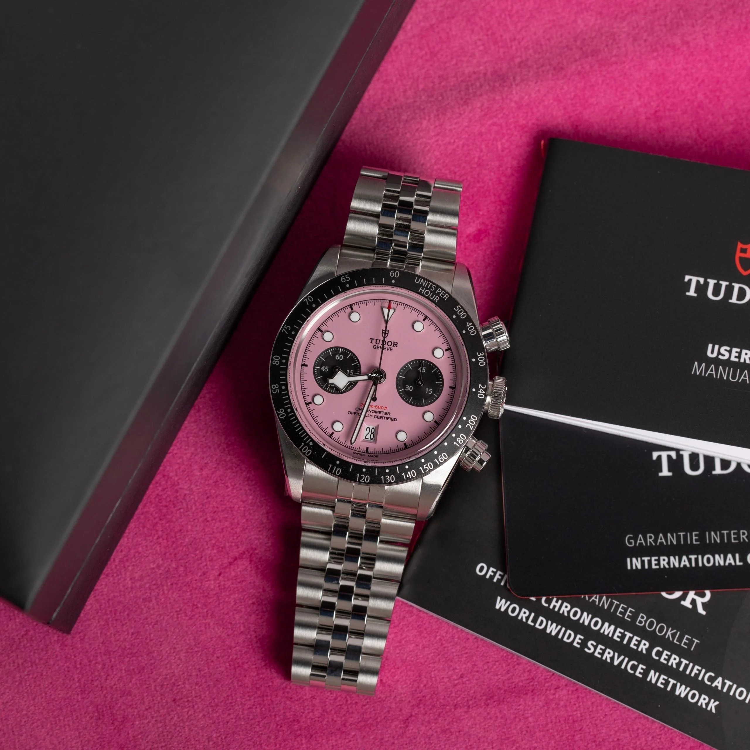 Tudor Black Bay Chrono Pink 2025 Unworn and Stickered