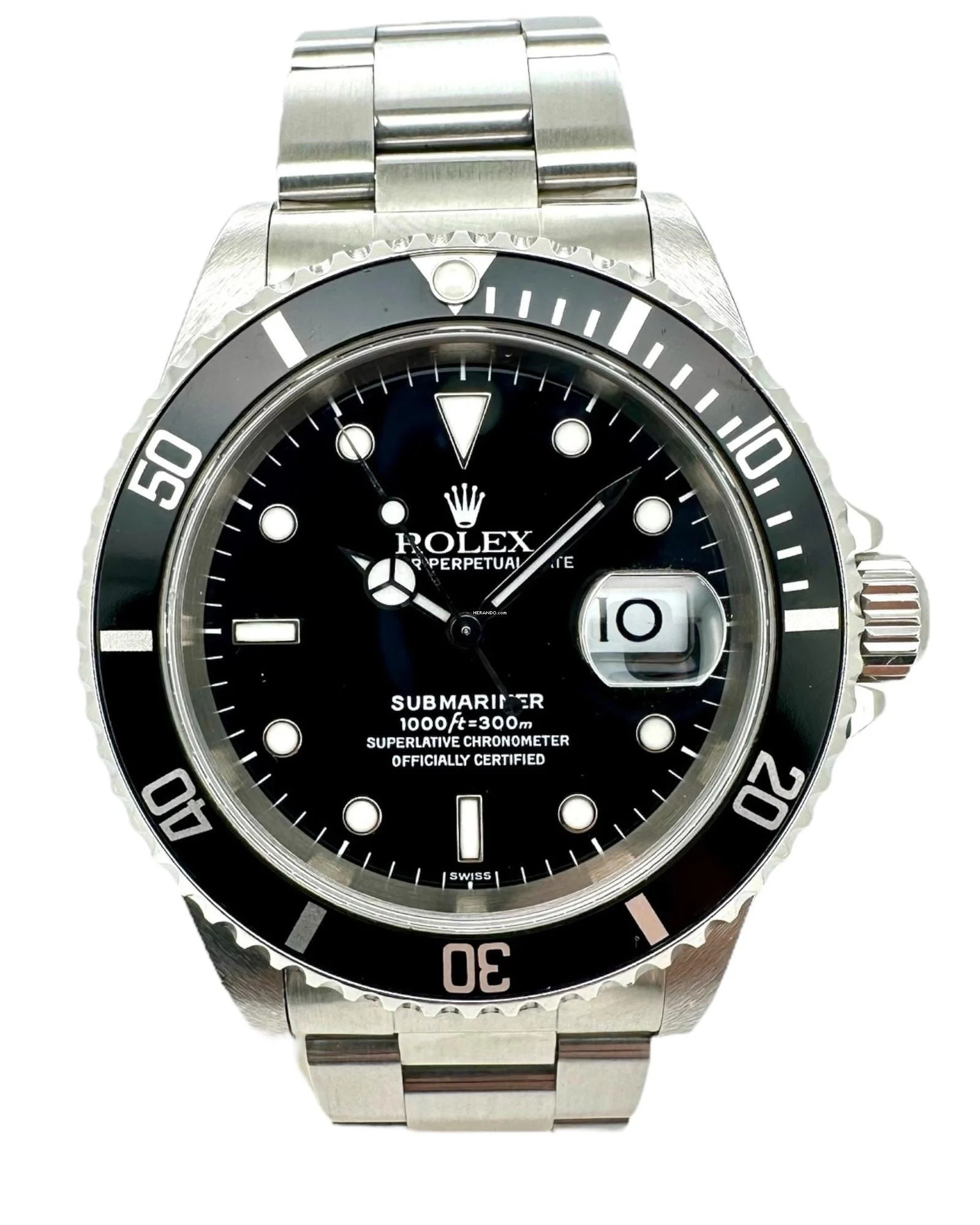  Rolex Submariner Date Jahe 1999 Referenz 16610 