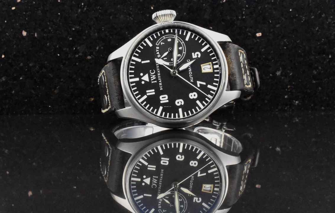 IWC Große Fliegeruhr Big Pilot Große Fliegeruhr unpoliert IW5002 Automatik - Vintage 