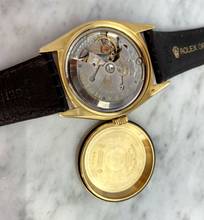 Thumbnail von Rolex Datejust Turn-O-Graph 36mm Vintage 1956 Custom Green Dial Thunderbird Turn-O-Graph Ref 6609 SOLID GOLD 6609