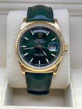 Thumbnail von Rolex Day-Date 36 Green Dial 36mm Yellowg. 18Kt. Top Condition (Folding Clasp