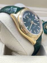 Thumbnail von Rolex Day-Date 36 Green Dial 36mm Yellowg. 18Kt. Top Condition (Folding Clasp