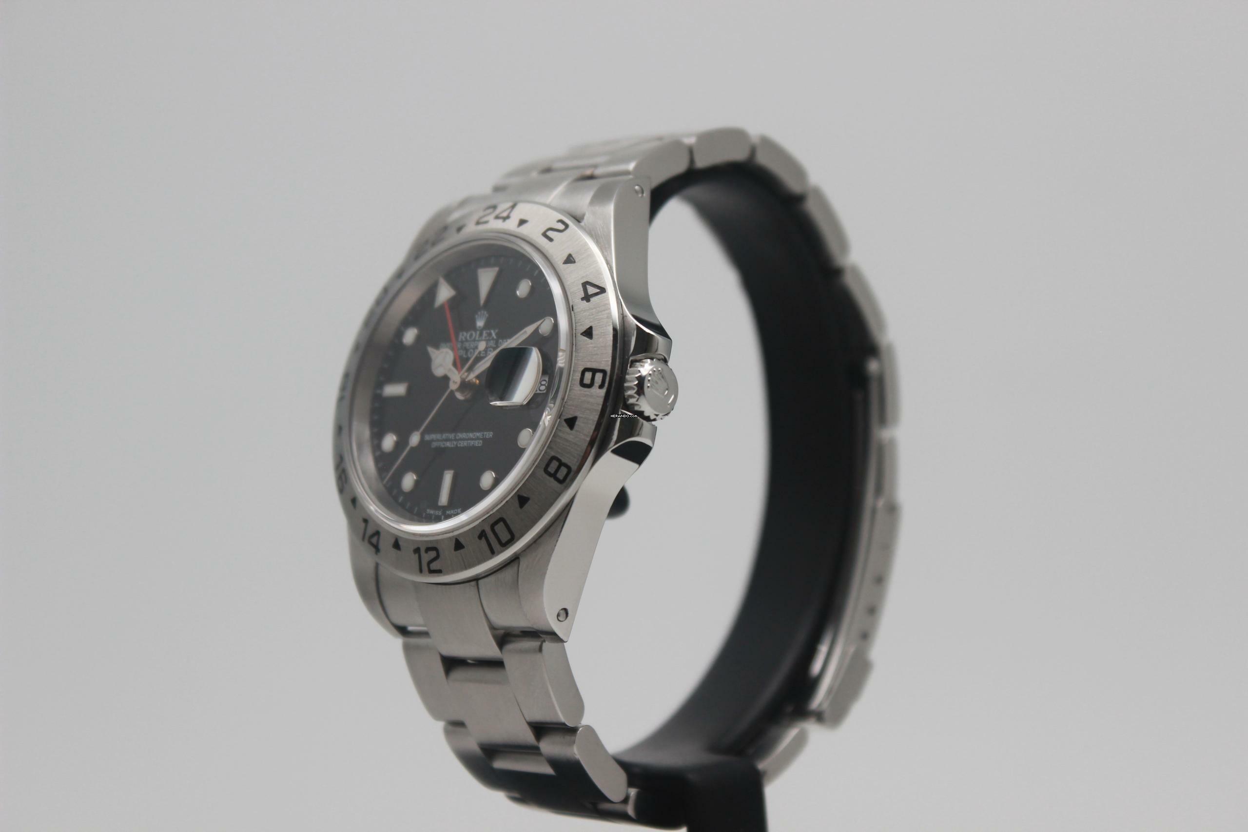 Thumbnail von Rolex Explorer II 16570 Full Set 2002