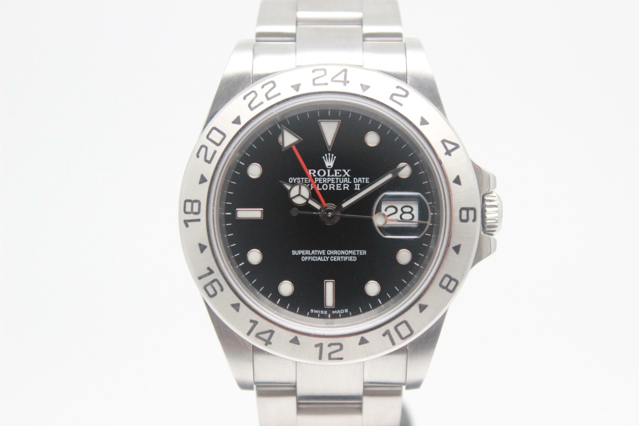 Thumbnail von Rolex Explorer II 16570 Full Set 2002