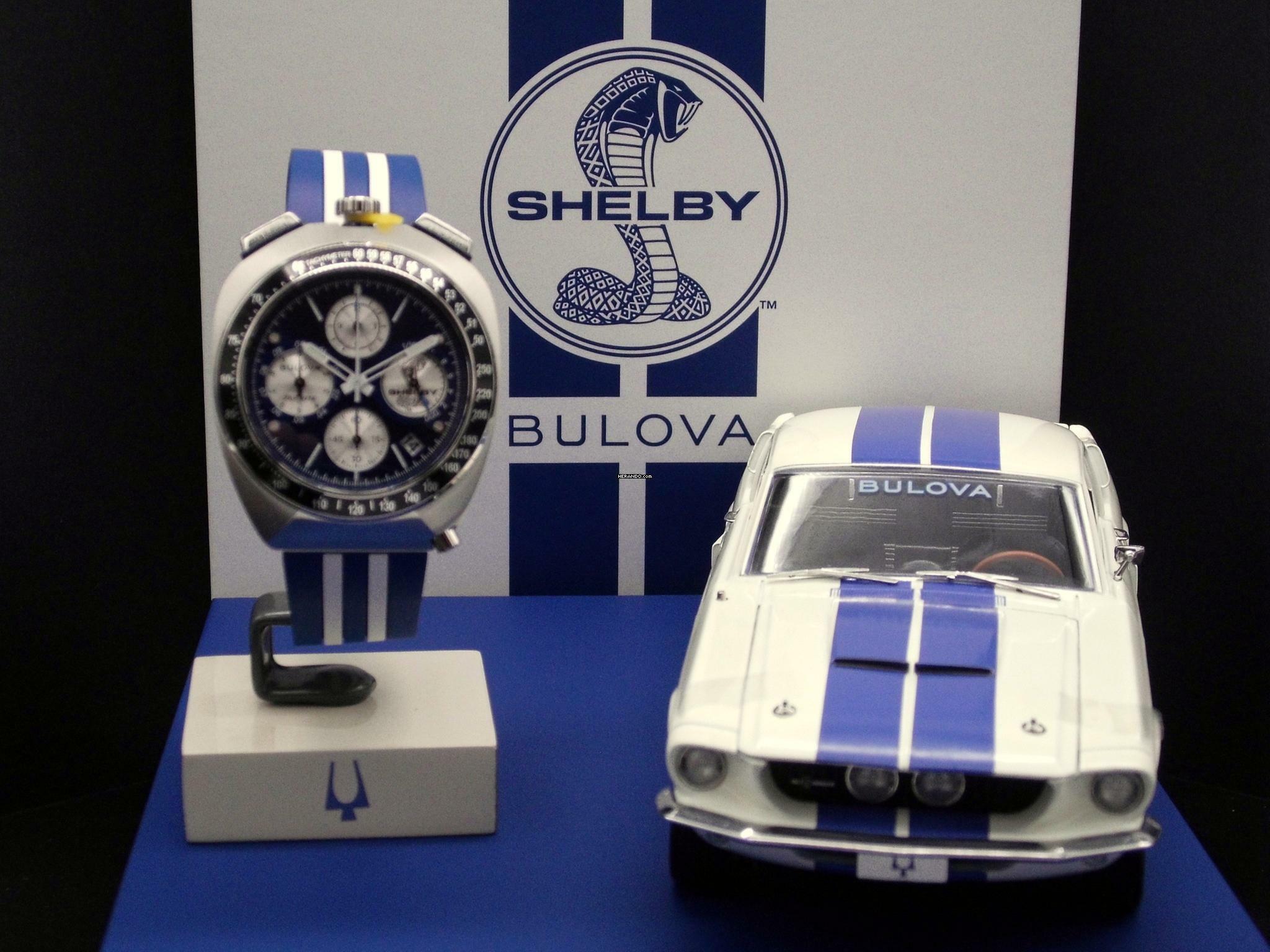 Bulova Shelby Racer Chronograph limited Fullset