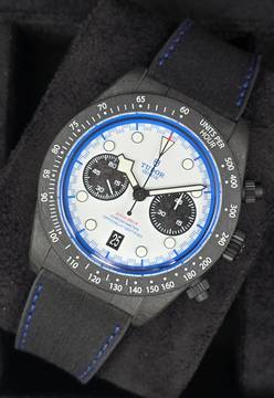  Tudor Black Bay Chrono 'Carbon 25' M79377KN-0001 Visa Cash App Racing Bulls Limited Edition Unworn/New Condition Full Set 9-2025 