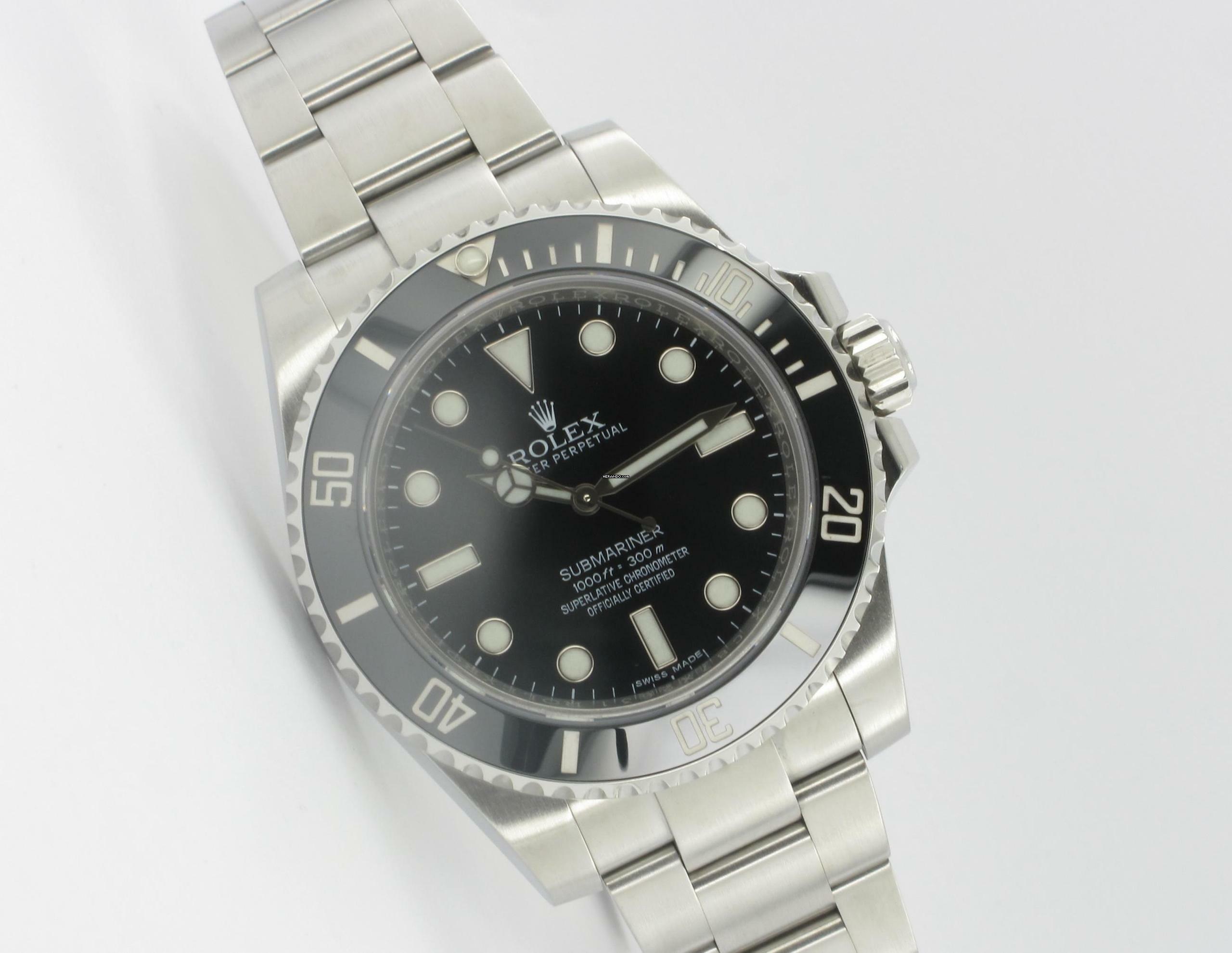  Rolex Submariner (No Date) 114060 