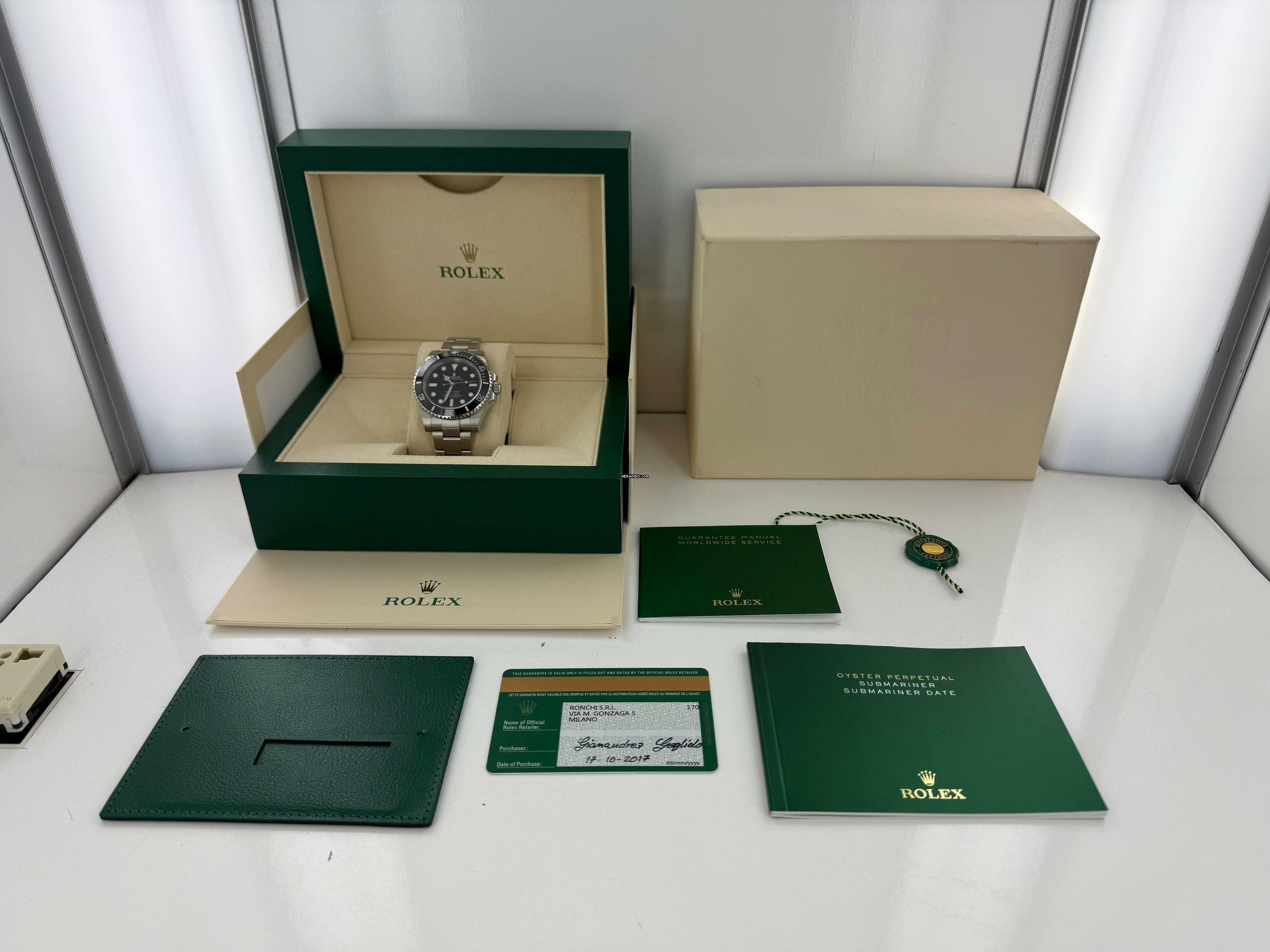 Thumbnail von Rolex Submariner (No Date) 114060