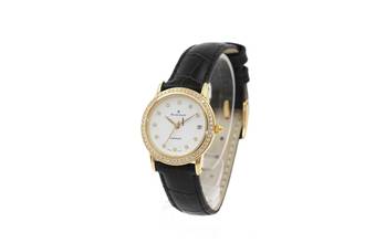 Thumbnail von Blancpain Villeret Automatic Ladies 18K Gold from 1993 Diamond Bezel